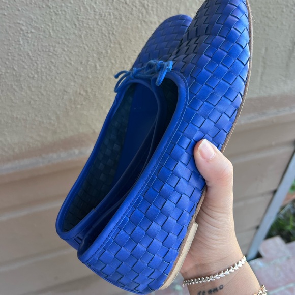 Blue Woven Flats - Picture 2 of 7
